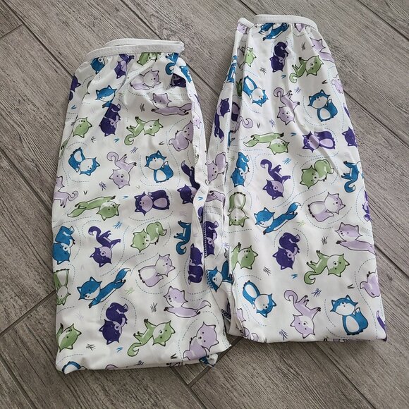 Other - Planet Wise cloth diaper pail liners foxy frolic set of 2